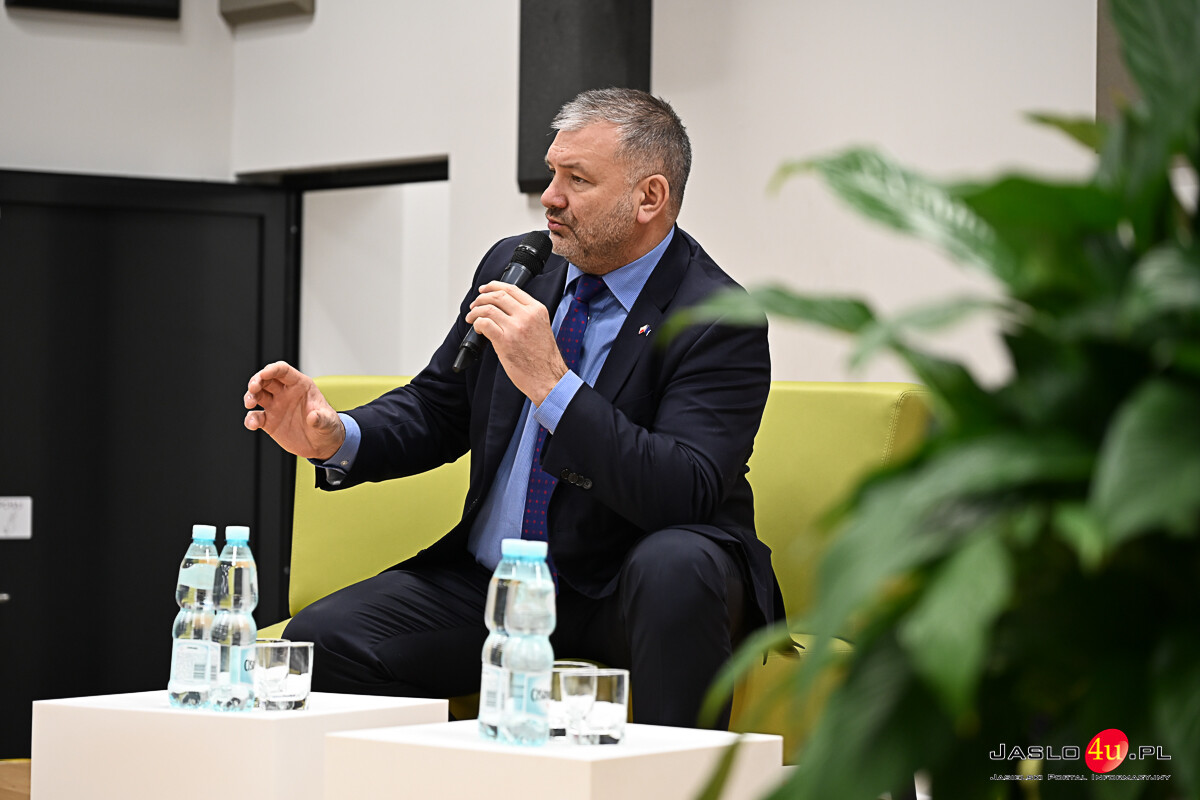 Minister Sprawiedliwości Waldemar Żurek z wizytą w Jaśle