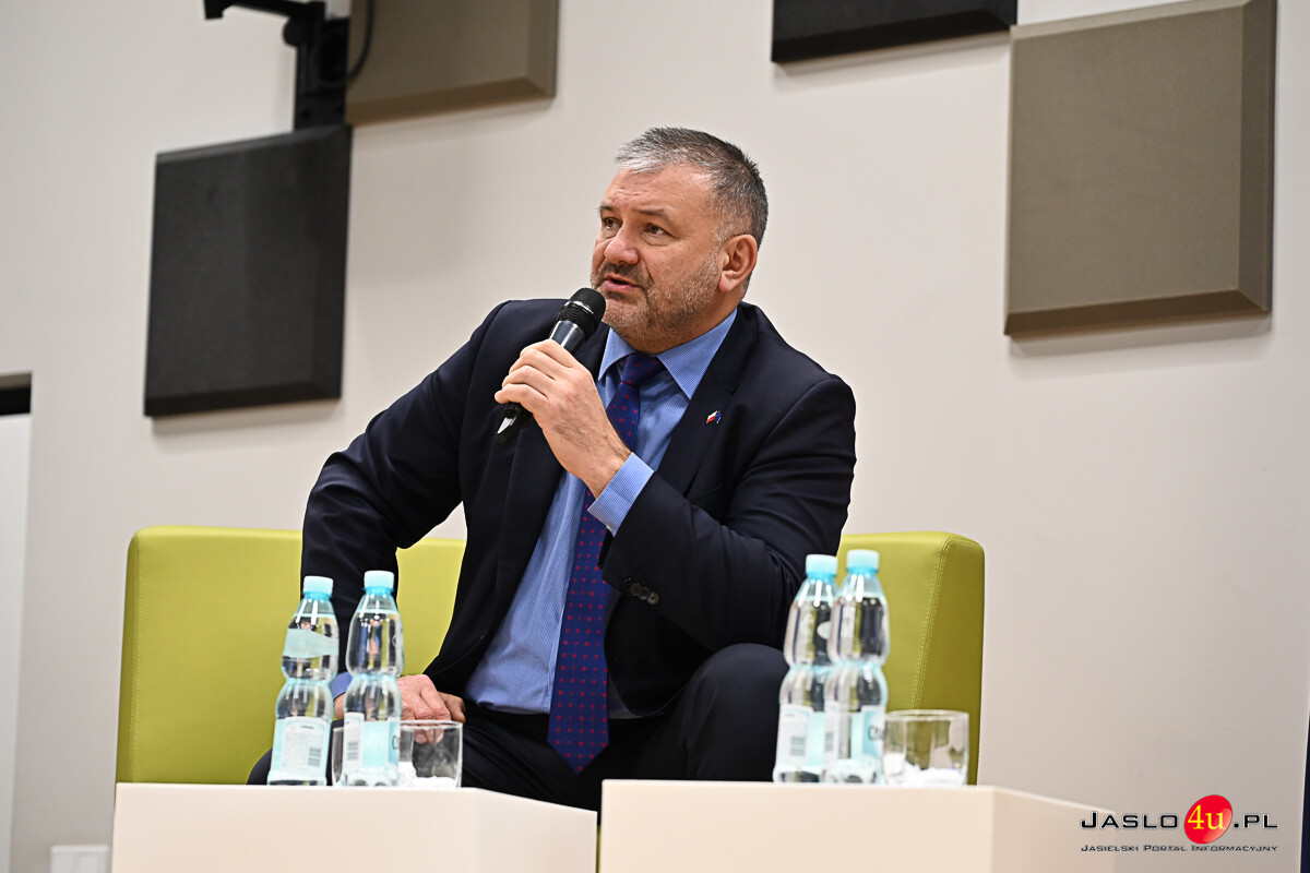 Minister Sprawiedliwości Waldemar Żurek z wizytą w Jaśle
