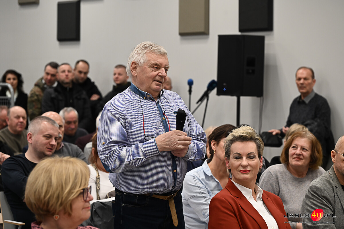 Minister Sprawiedliwości Waldemar Żurek z wizytą w Jaśle