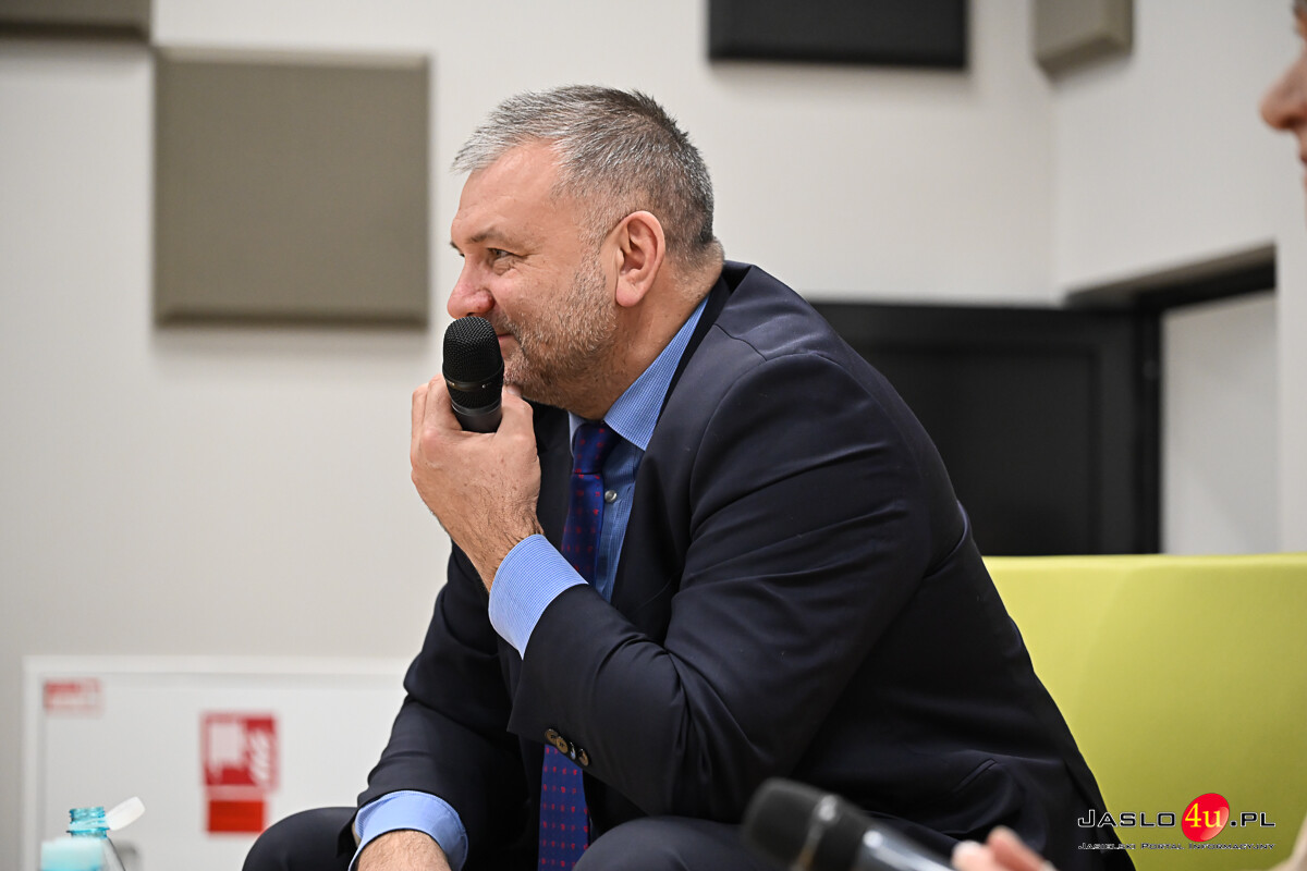 Minister Sprawiedliwości Waldemar Żurek z wizytą w Jaśle