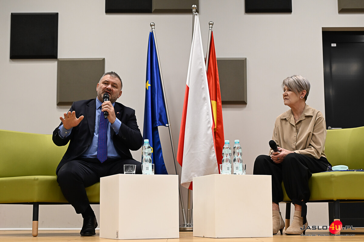 Minister Sprawiedliwości Waldemar Żurek z wizytą w Jaśle