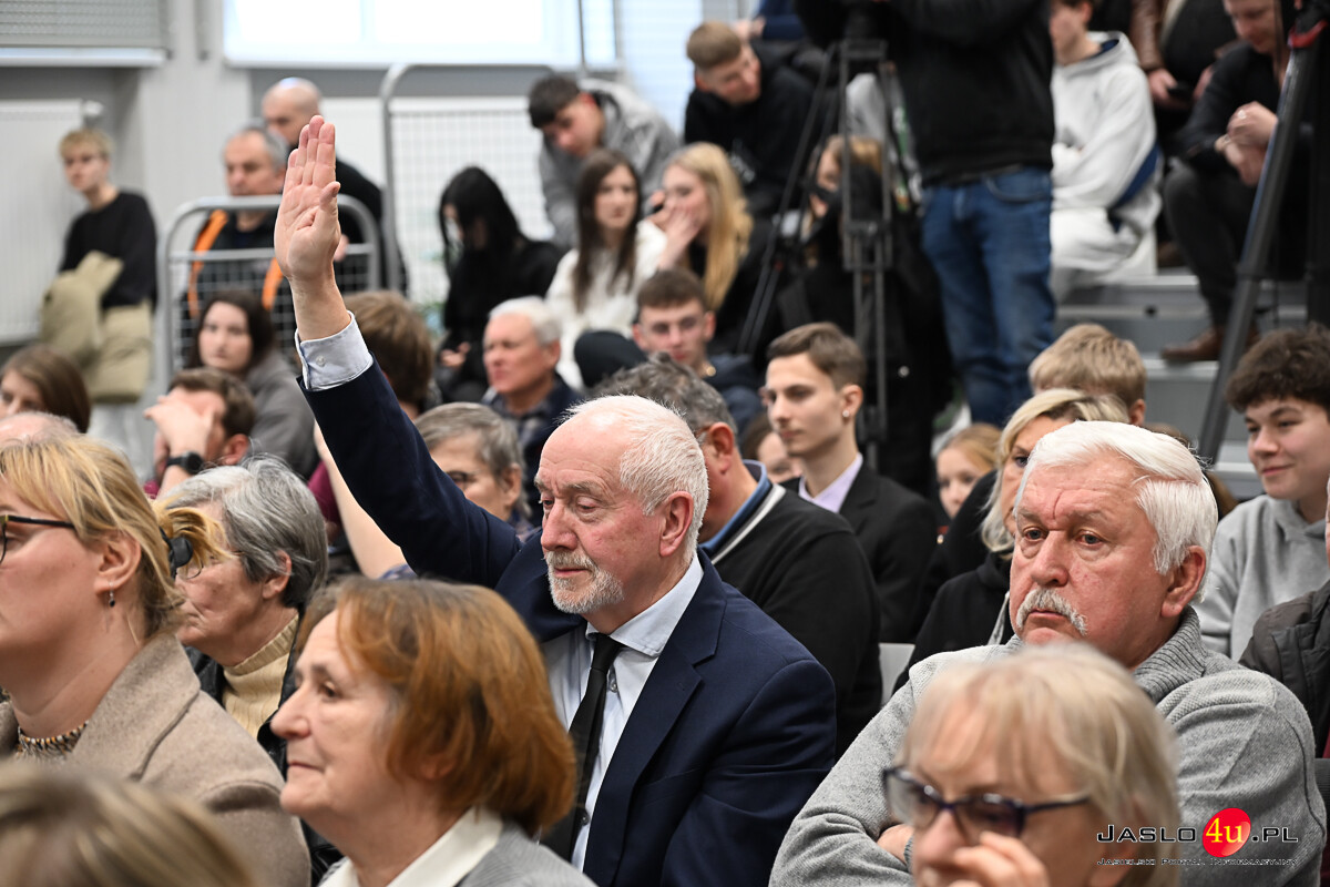 Minister Sprawiedliwości Waldemar Żurek z wizytą w Jaśle