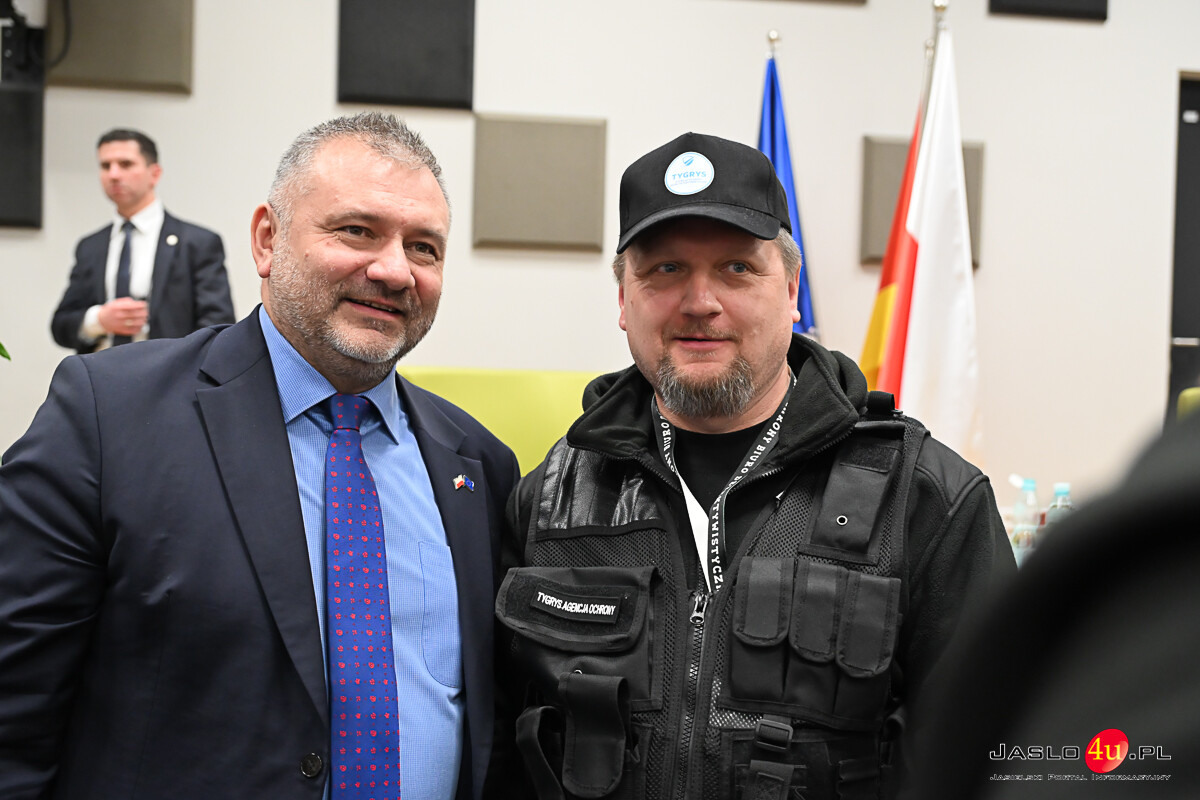 Minister Sprawiedliwości Waldemar Żurek z wizytą w Jaśle