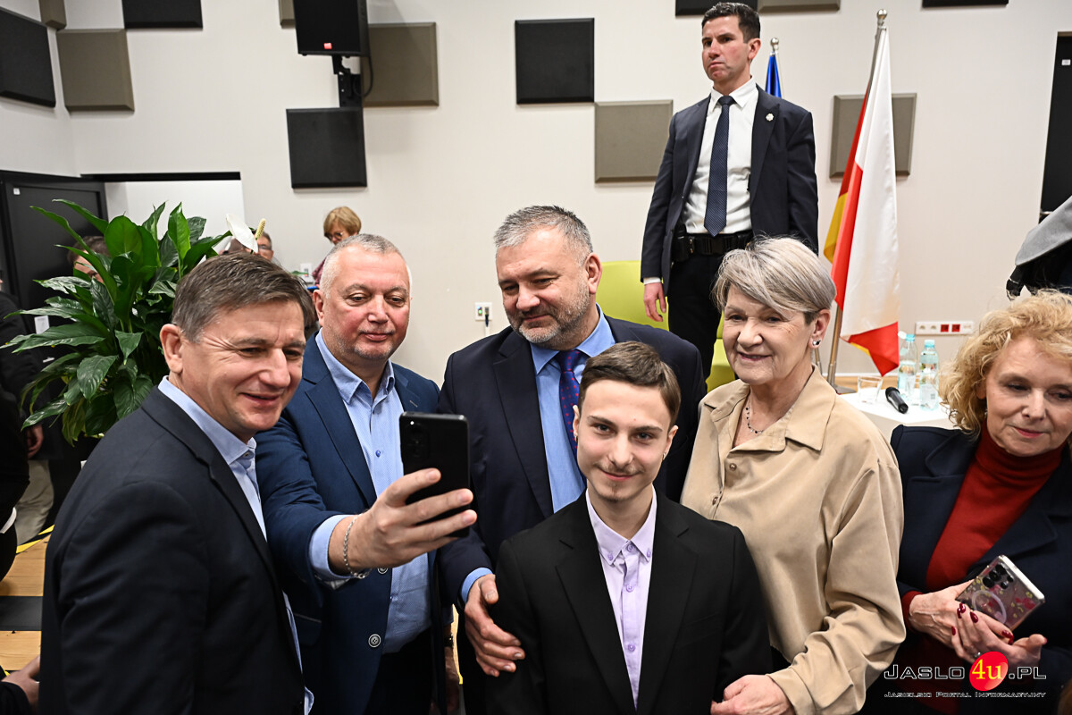 Minister Sprawiedliwości Waldemar Żurek z wizytą w Jaśle