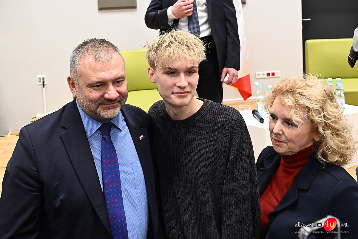 Minister Sprawiedliwości Waldemar Żurek z wizytą w Jaśle