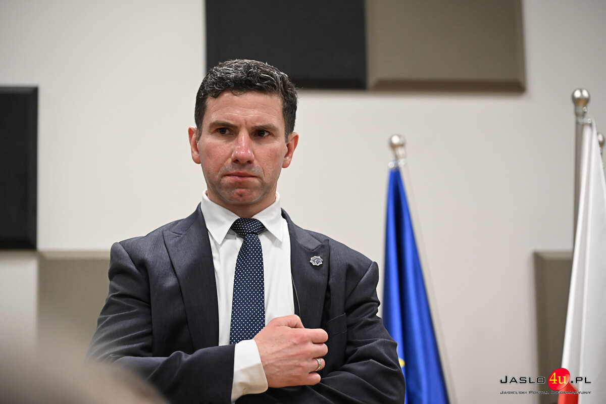 Minister Sprawiedliwości Waldemar Żurek z wizytą w Jaśle