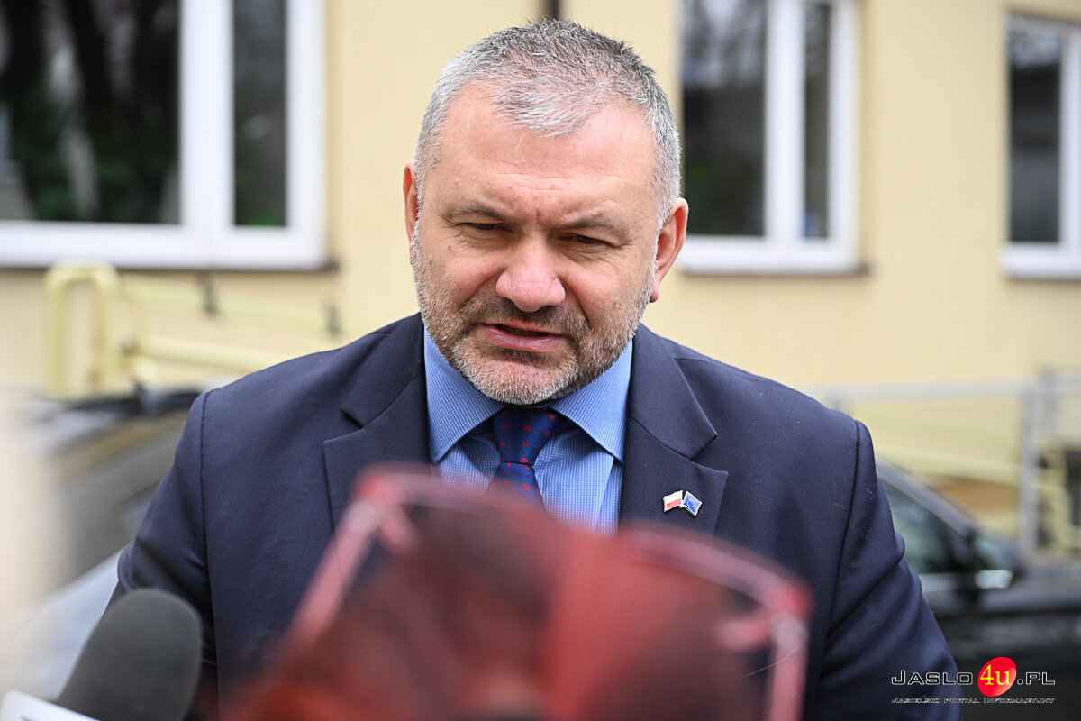Minister Sprawiedliwości Waldemar Żurek z wizytą w Jaśle