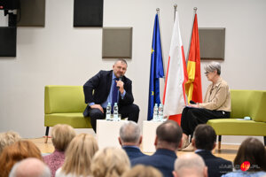 Minister Sprawiedliwości Waldemar Żurek z wizytą w Jaśle