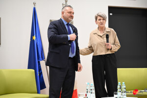 Minister Sprawiedliwości Waldemar Żurek z wizytą w Jaśle