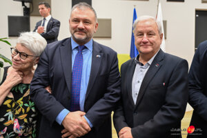 Minister Sprawiedliwości Waldemar Żurek z wizytą w Jaśle
