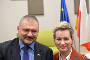 Minister Sprawiedliwości Waldemar Żurek z wizytą w Jaśle
