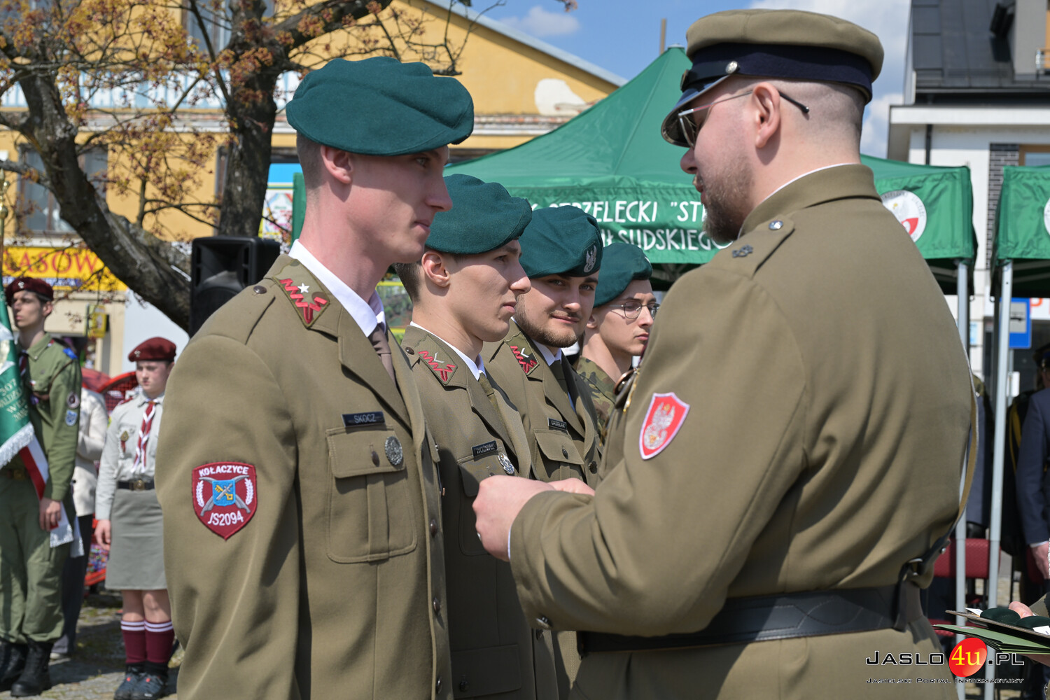 Jubileusz 10-lecia Jednostki Strzeleckiej 2094 im. ppłk. S. Soczka w Kołaczycach