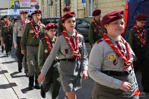 Jubileusz nadania Hufcowi ZHP Jasło imienia Rodziny Madejewskich