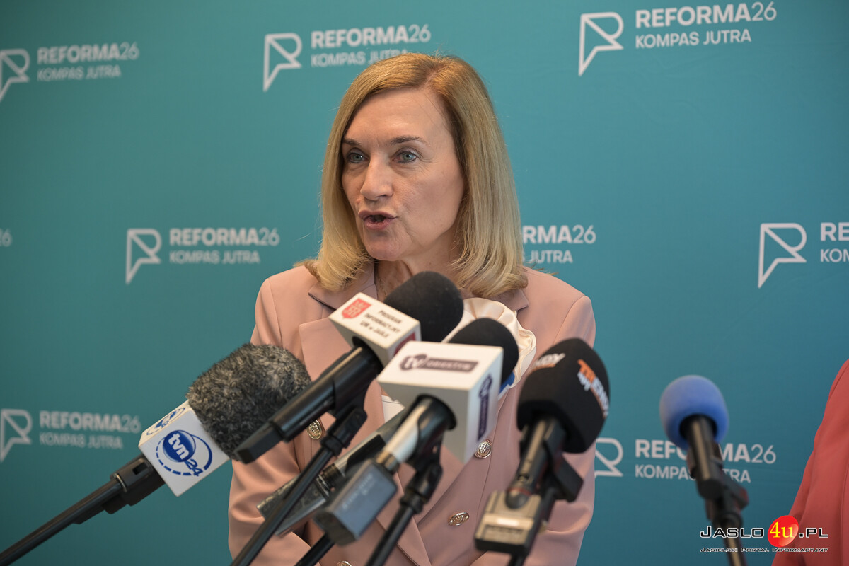 Sekretarz Stanu Katarzyna Lubnauer w Jaśle