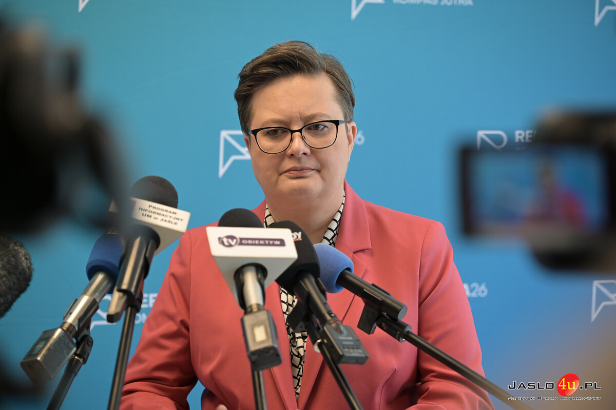Sekretarz Stanu Katarzyna Lubnauer w Jaśle