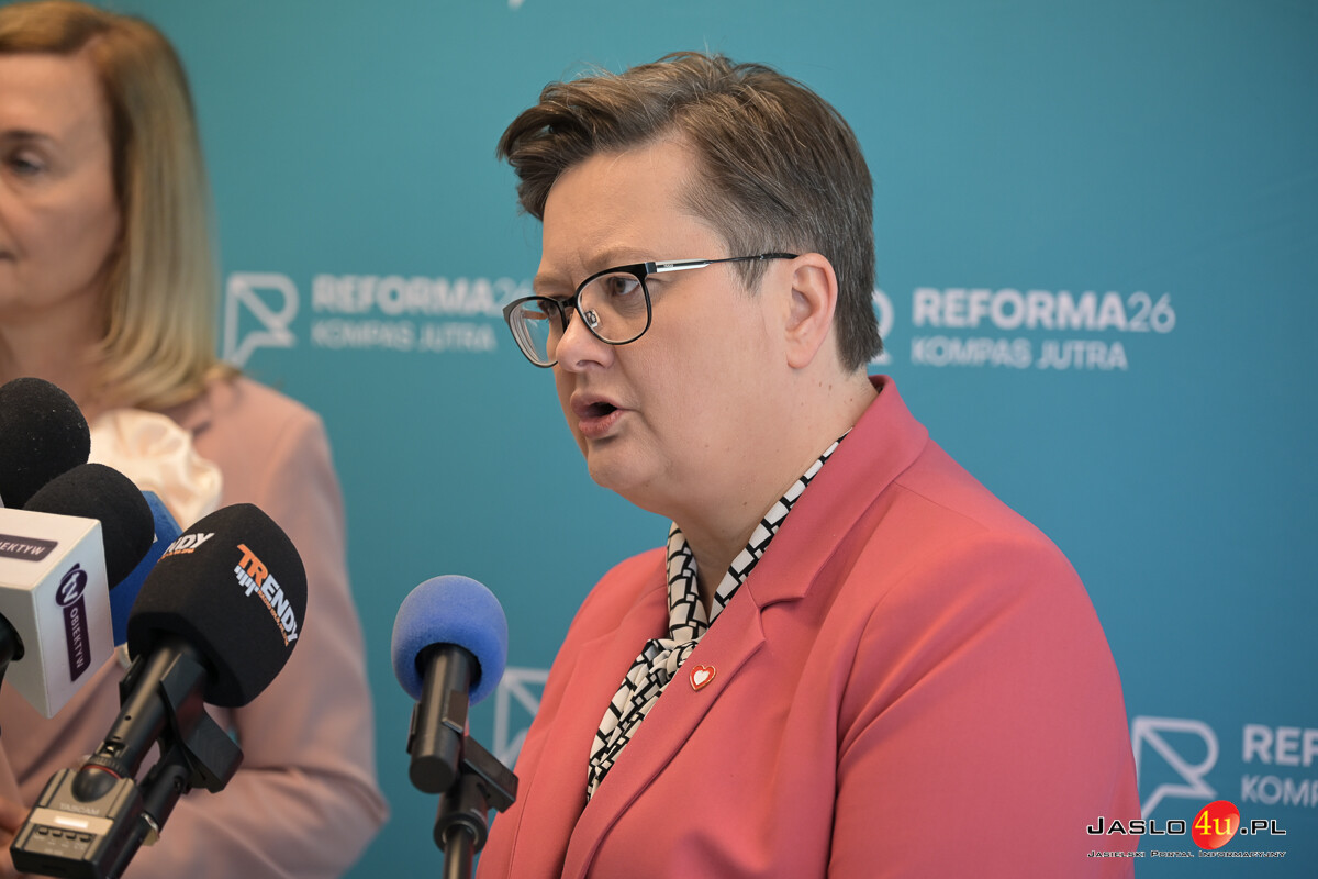 Sekretarz Stanu Katarzyna Lubnauer w Jaśle