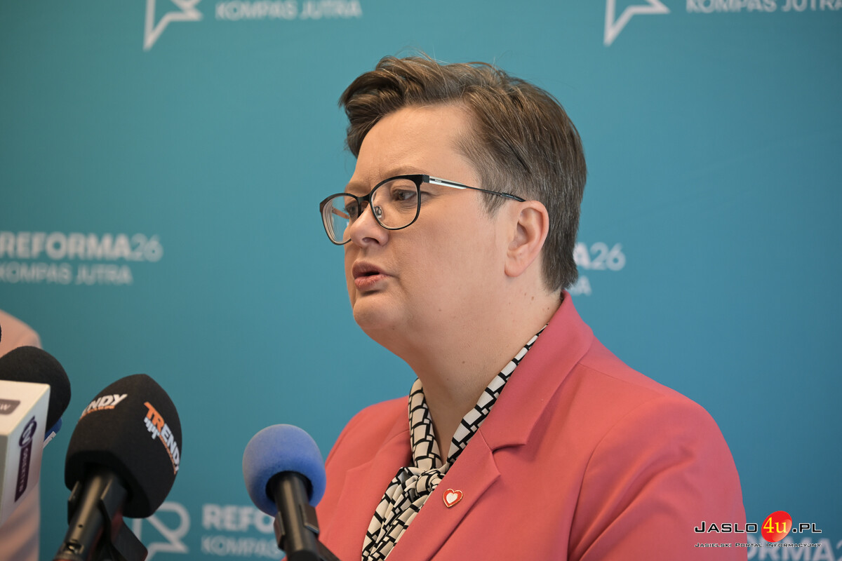 Sekretarz Stanu Katarzyna Lubnauer w Jaśle