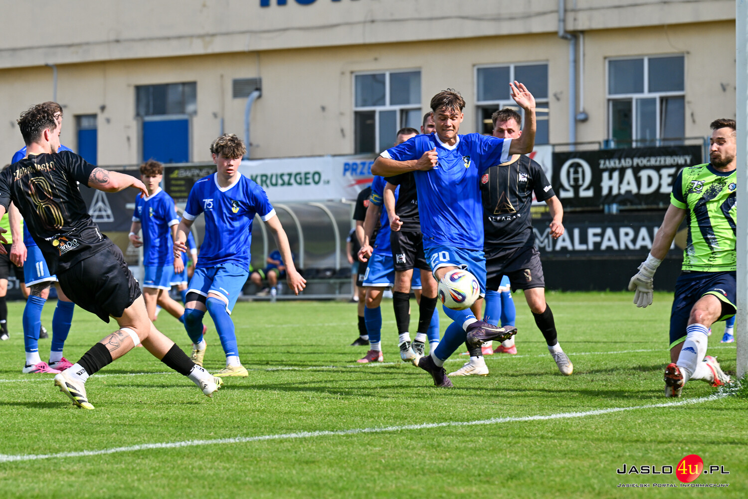 Czarni Jasło - Stal Gorzyce 6:0