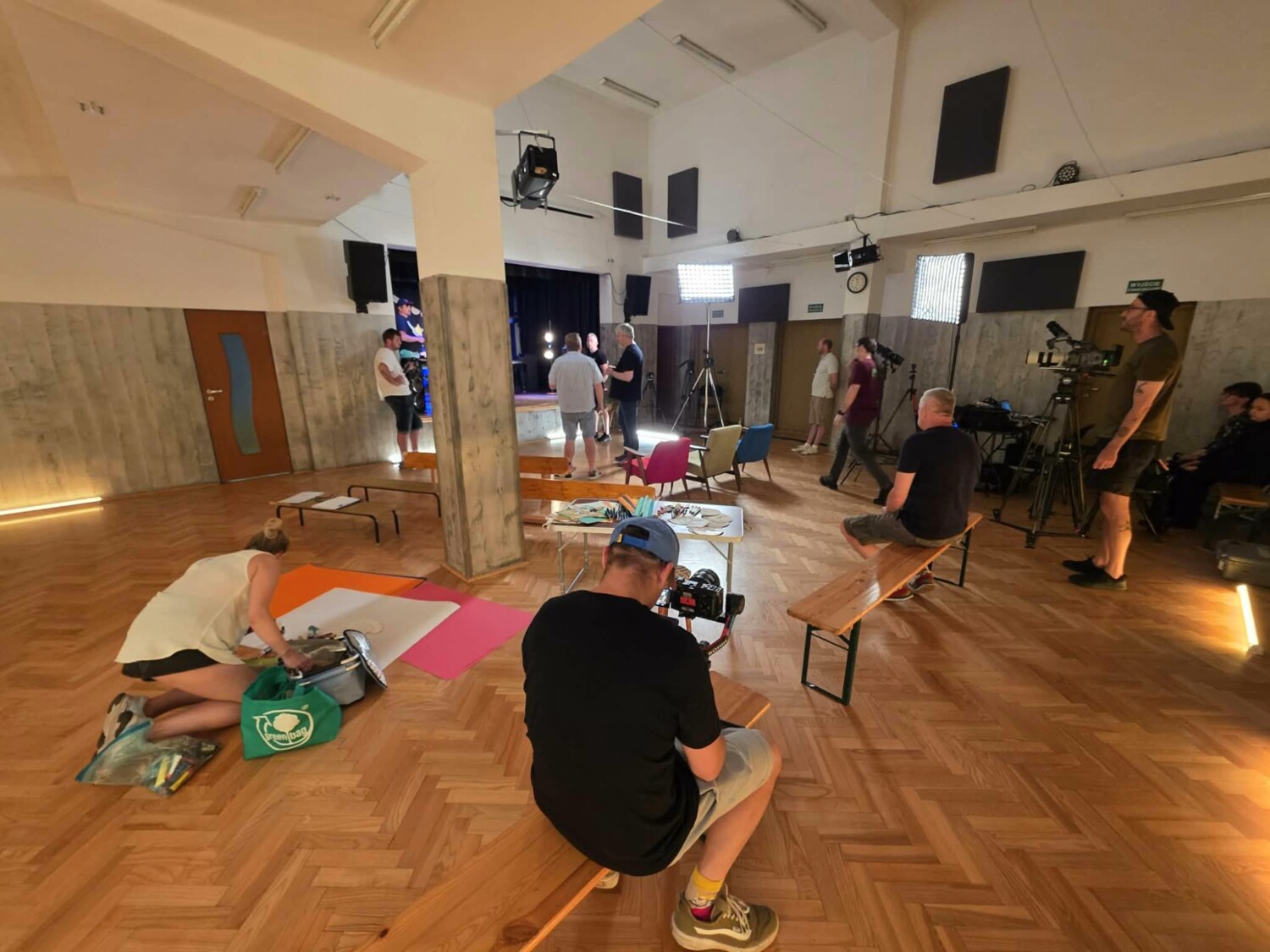 Drugi dzień z Ralphem Kamińskim na planie DD TVN