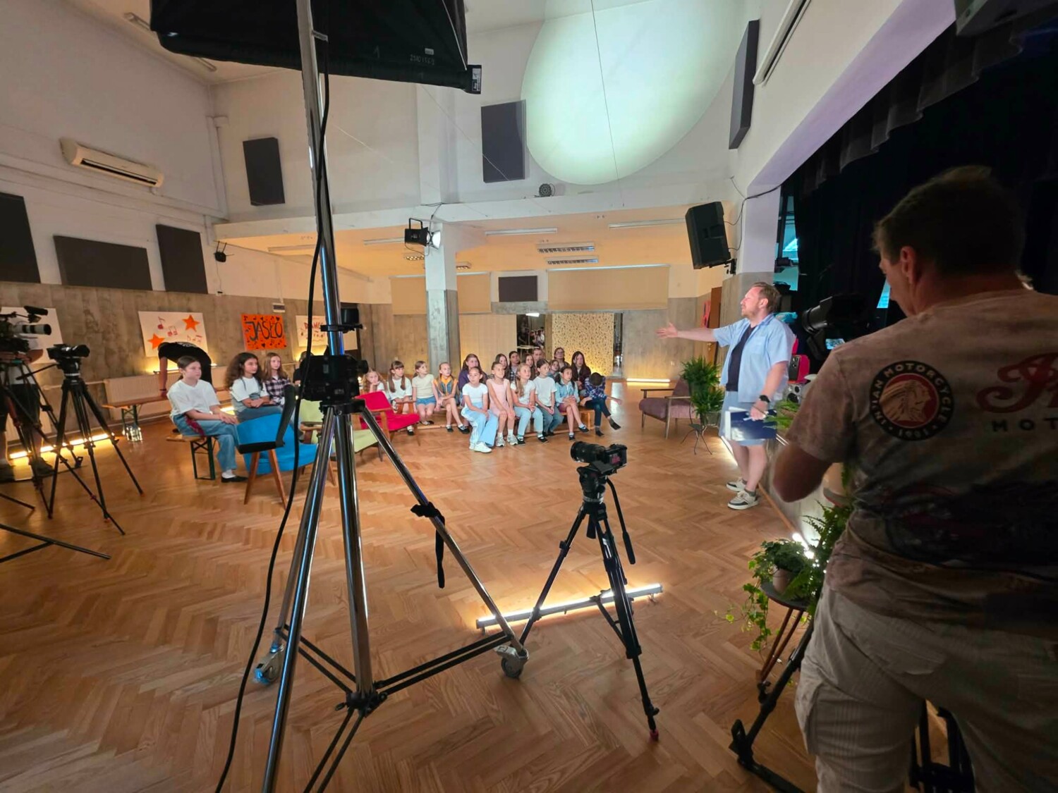 Drugi dzień z Ralphem Kamińskim na planie DD TVN