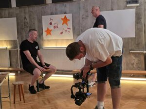 Drugi dzień z Ralphem Kamińskim na planie DD TVN