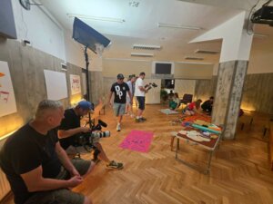Drugi dzień z Ralphem Kamińskim na planie DD TVN