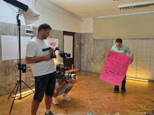 Drugi dzień z Ralphem Kamińskim na planie DD TVN