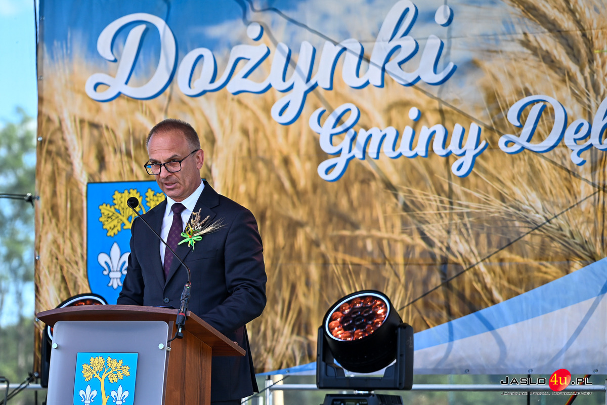 Dożynki Gminy Dębowiec w Cieklinie