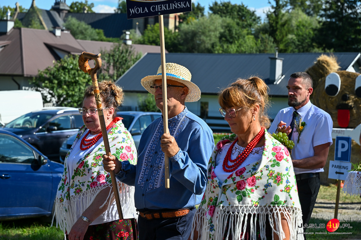 Dożynki Gminy Dębowiec w Cieklinie