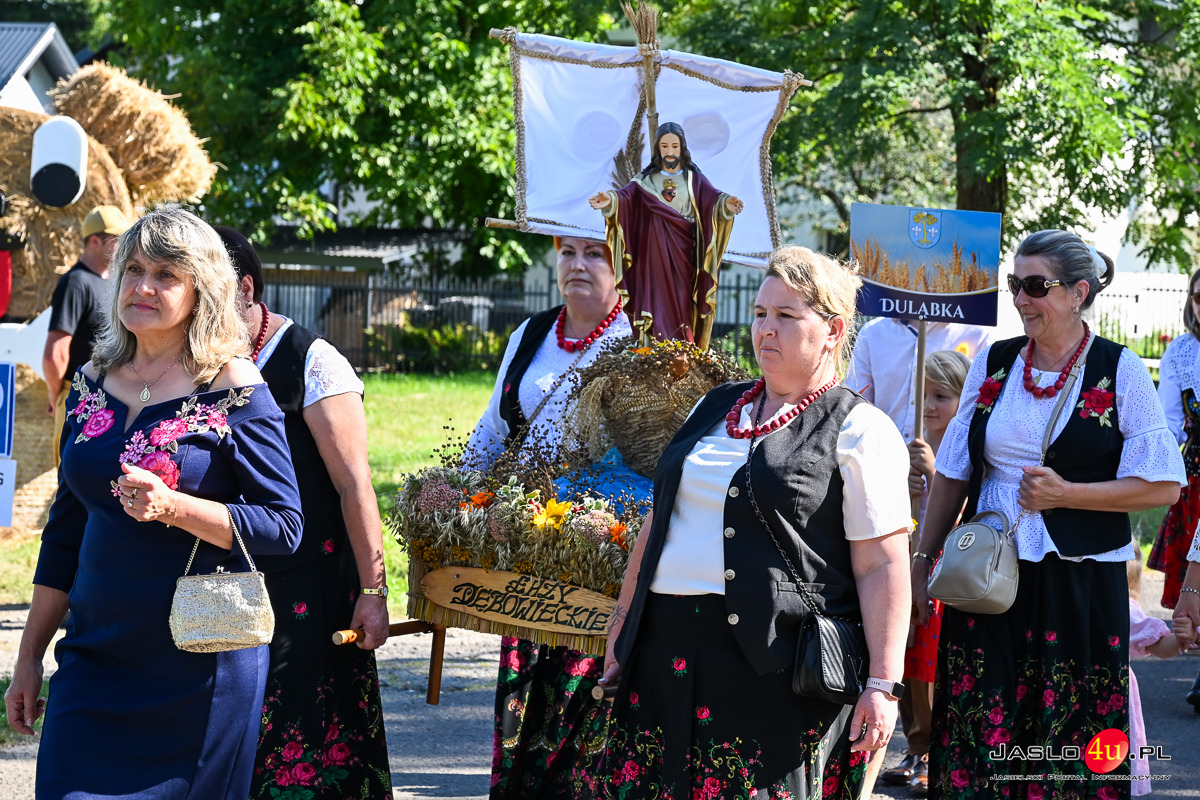 Dożynki Gminy Dębowiec w Cieklinie