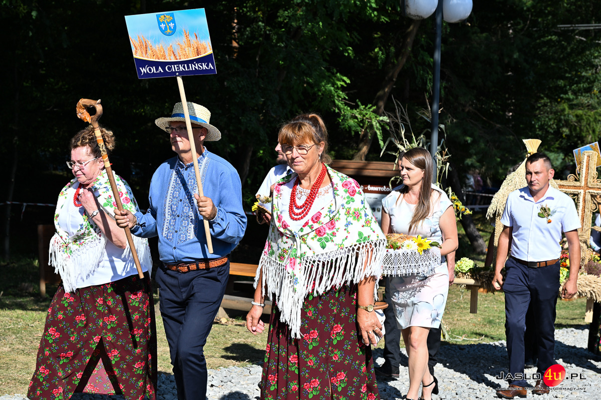 Dożynki Gminy Dębowiec w Cieklinie