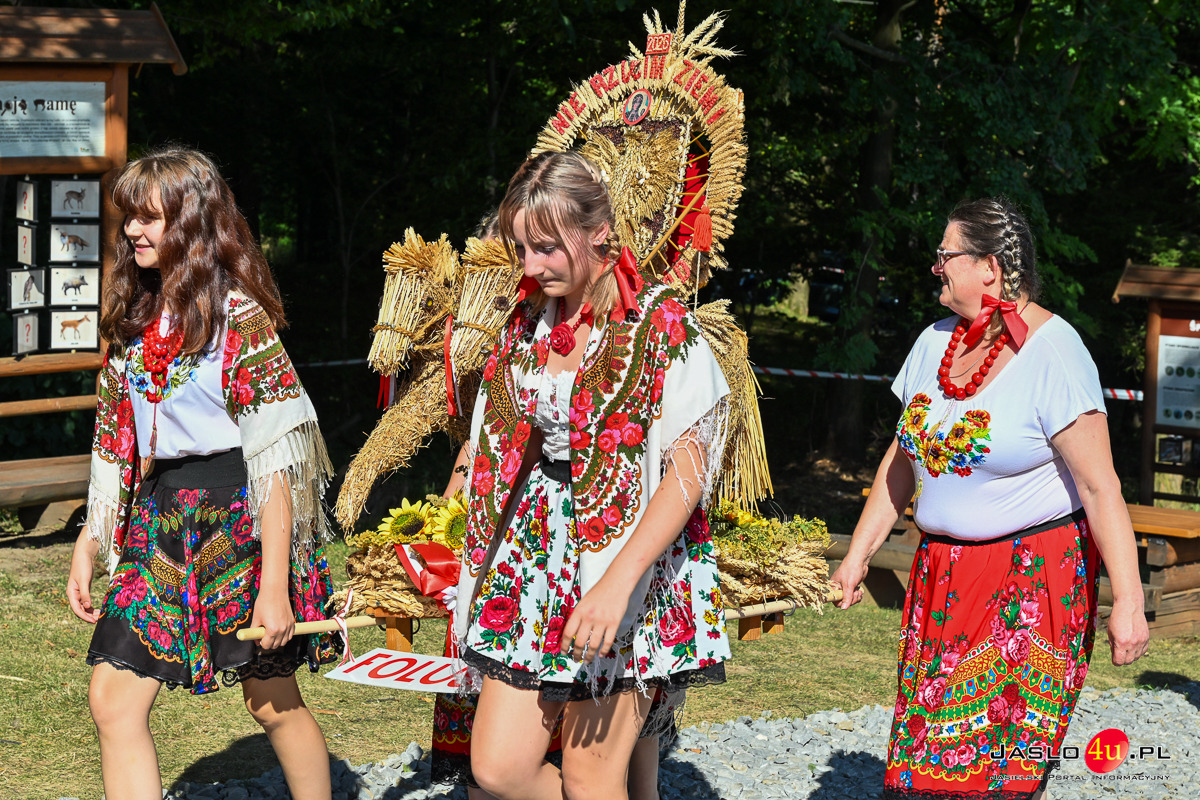 Dożynki Gminy Dębowiec w Cieklinie