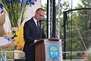 Dożynki Gminy Dębowiec w Cieklinie