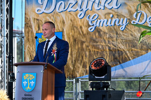Dożynki Gminy Dębowiec w Cieklinie