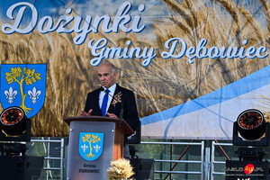 Dożynki Gminy Dębowiec w Cieklinie