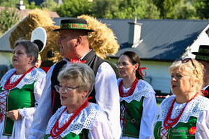 Dożynki Gminy Dębowiec w Cieklinie