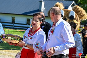Dożynki Gminy Dębowiec w Cieklinie