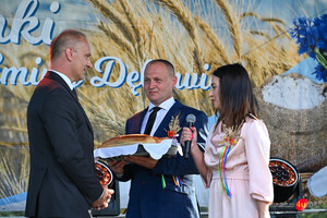 Dożynki Gminy Dębowiec w Cieklinie