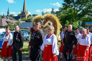 Dożynki Gminy Dębowiec w Cieklinie
