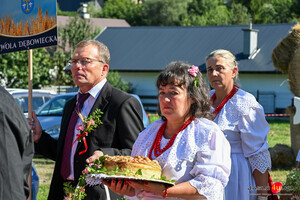 Dożynki Gminy Dębowiec w Cieklinie