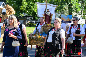 Dożynki Gminy Dębowiec w Cieklinie