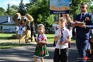 Dożynki Gminy Dębowiec w Cieklinie