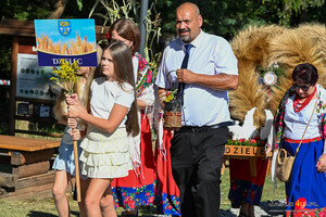 Dożynki Gminy Dębowiec w Cieklinie