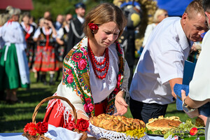 Dożynki Gminy Dębowiec w Cieklinie