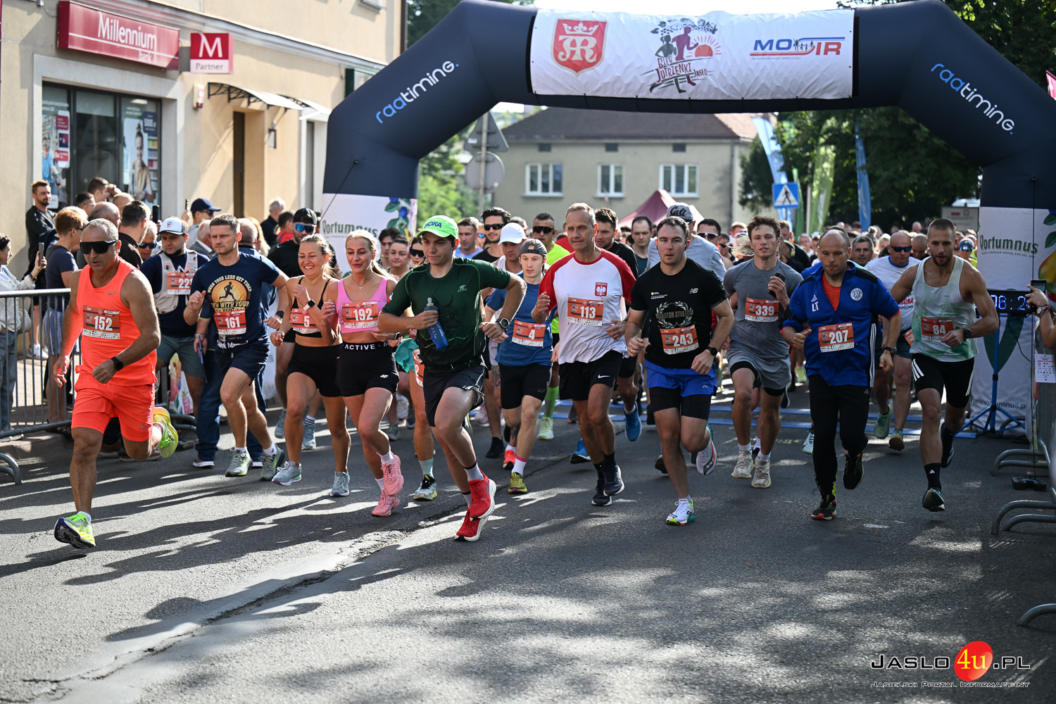 II Bieg Jutrzenki cz.2 - trasa.
