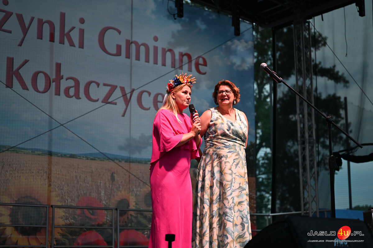 Łobuzy na dożynkach w Kołaczycach