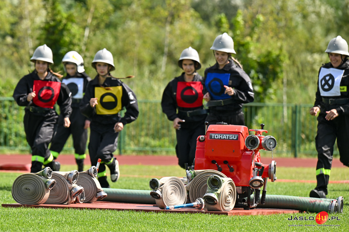 Powiatowe Zawody Sportowo-Pożarnicze w Osieku Jasielskim