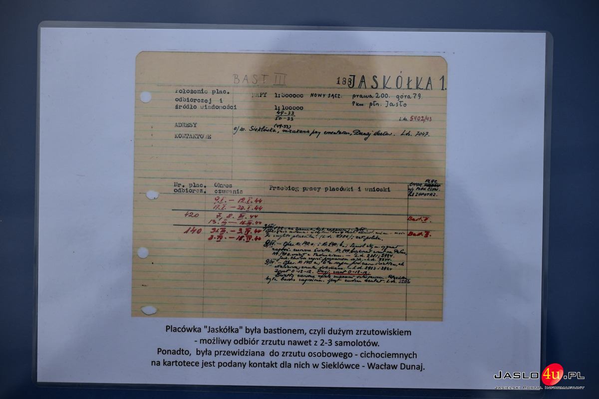 82 lata po zrzucie dla AK „Jaskółka”