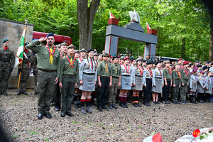 Obchody 87. Rocznicy wybuchu II Wojny Światowej - Las Warzycki