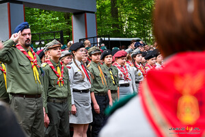 Obchody 87. Rocznicy wybuchu II Wojny Światowej - Las Warzycki
